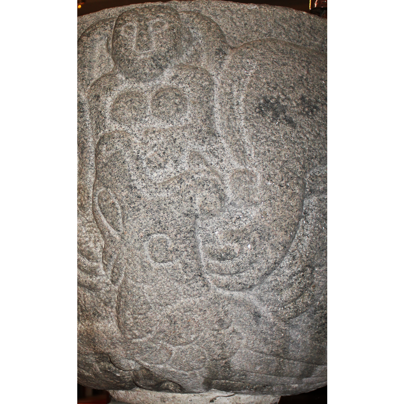 the woman being devoured by a dragon