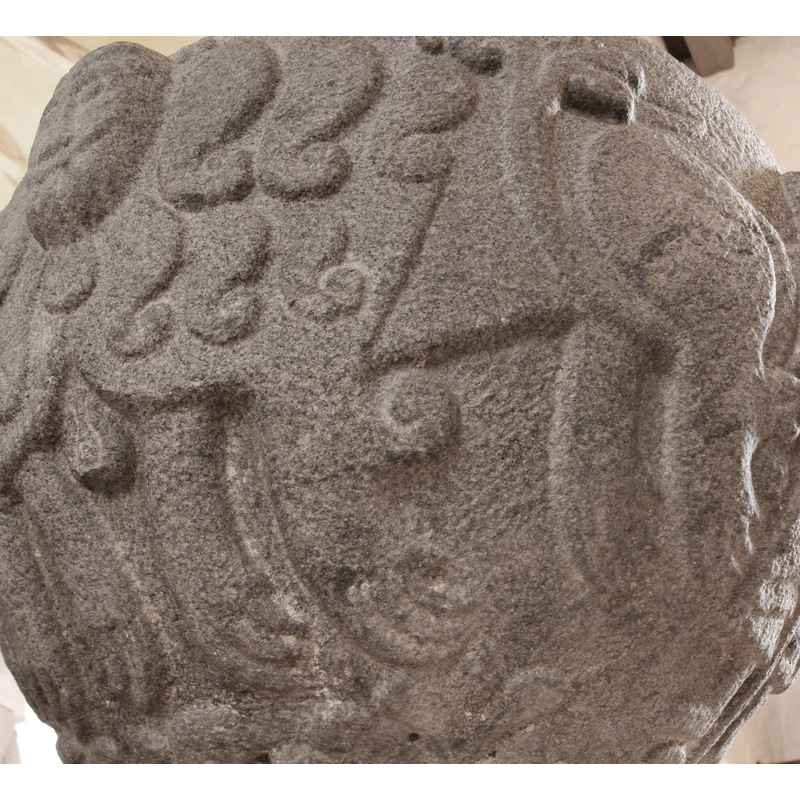 body, legs, tail and the odd pendant-like object of one of the bi-corporal lions