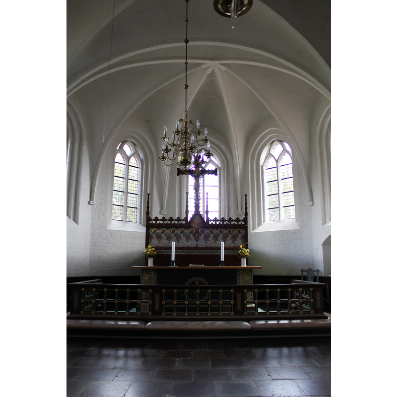 the main altar of the nave