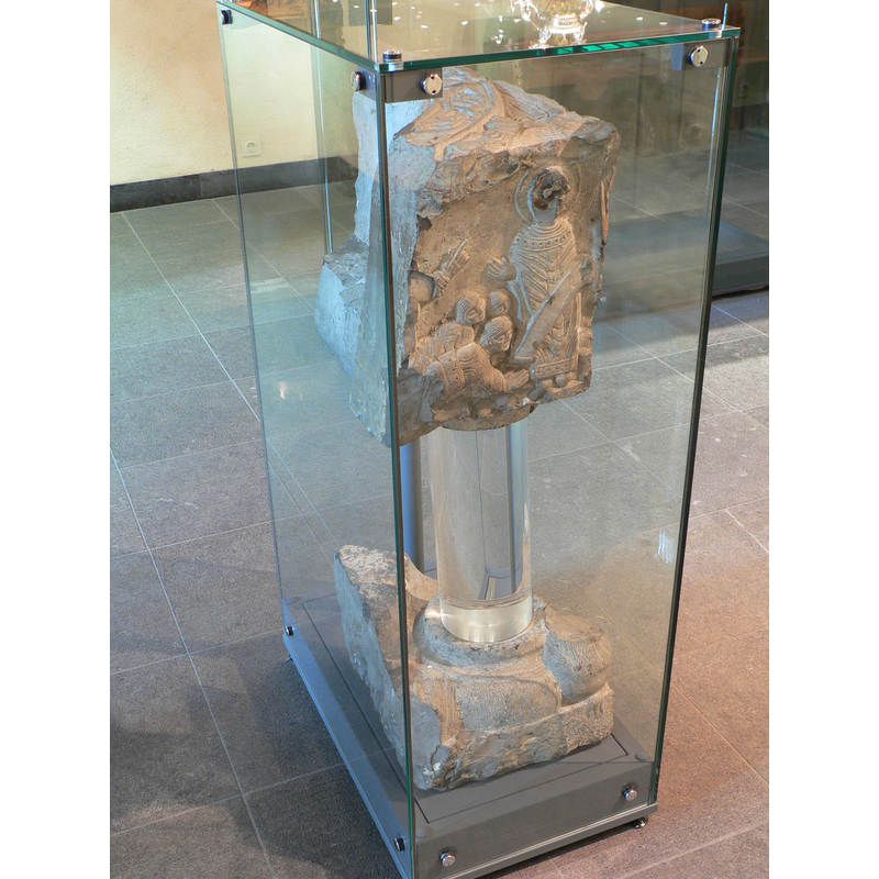 the side of the fragment as it is now displayed