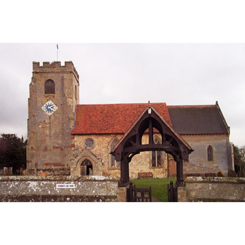the church in 2005, before the arson fire of 16 March 2008