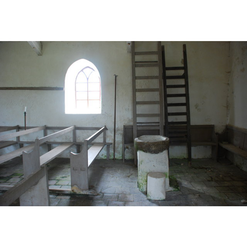 the southwest corner of the nave