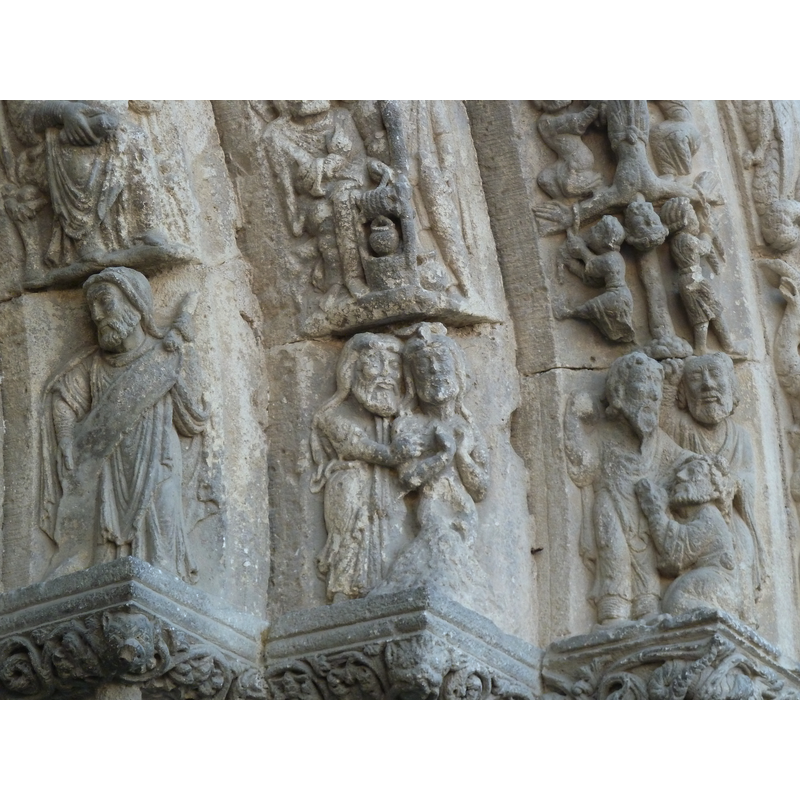 Baptism of Christ, Crucifixion of Peter (?), etc.
