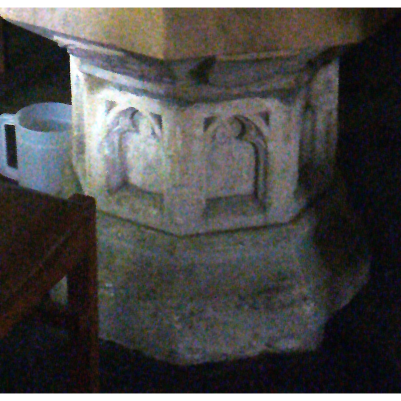 this font was destroyed in a 2014 fire that gutted the church [cf. FontNotes]