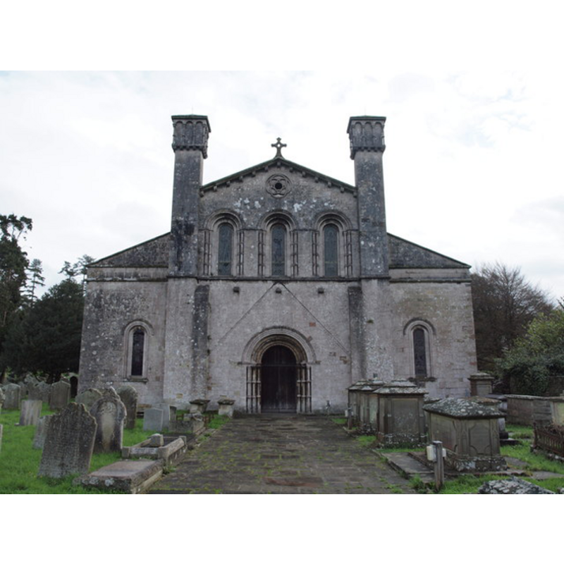 the present parish church, which encloses the nave of the old abbey church