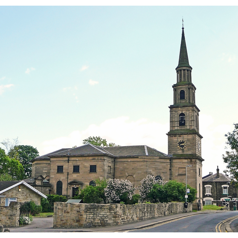 the present church is late-18thC