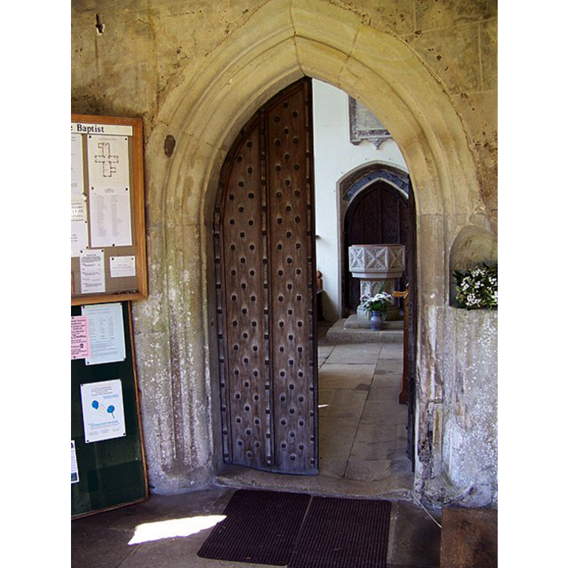 with the re-tooled / re-cut font at the opposite end