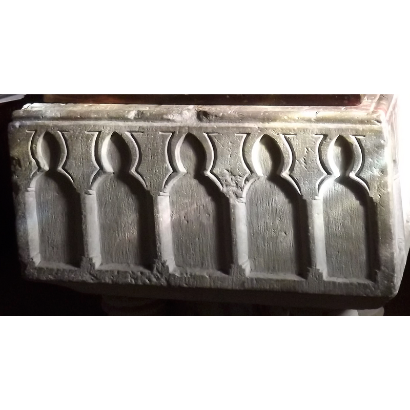 or panels, on the sides of the font [cf. FontNotes]