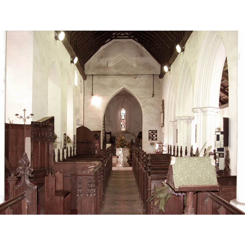the font at the far (west) end