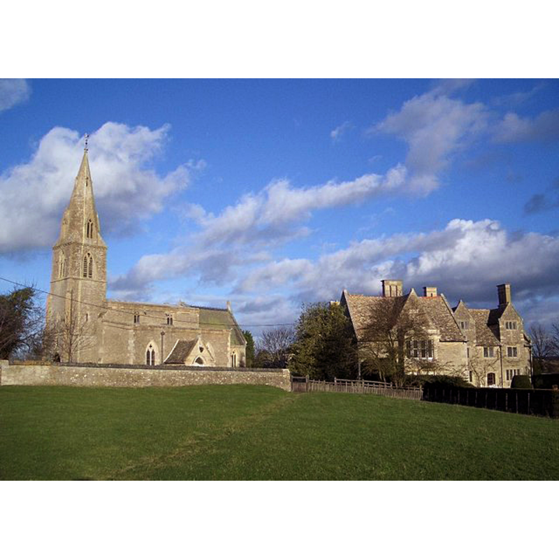 church and manor house
