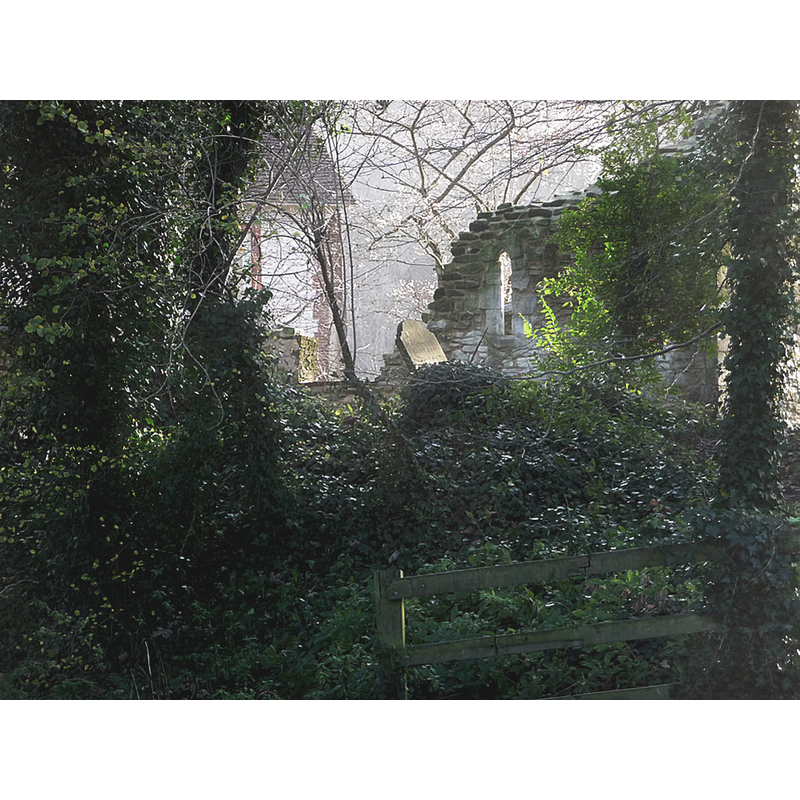 the ruins of the old Church of St. Mary [cf. FontNotes]