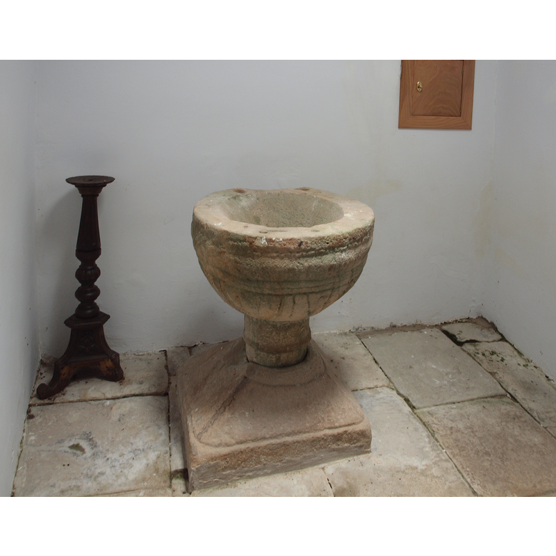 inside the baptistery