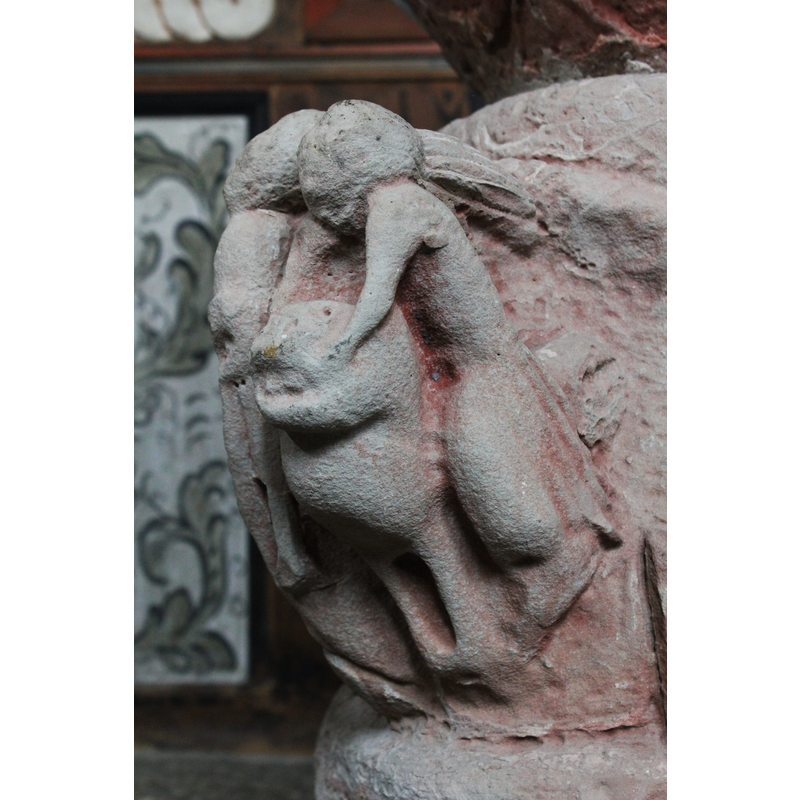 both human figures visible from the right side