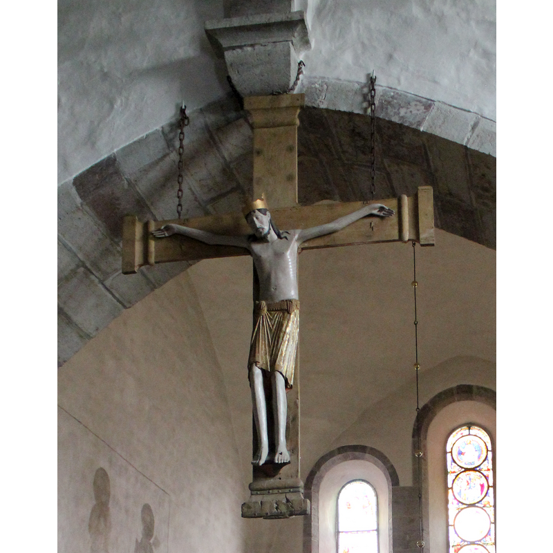 hanging from the chancel arch