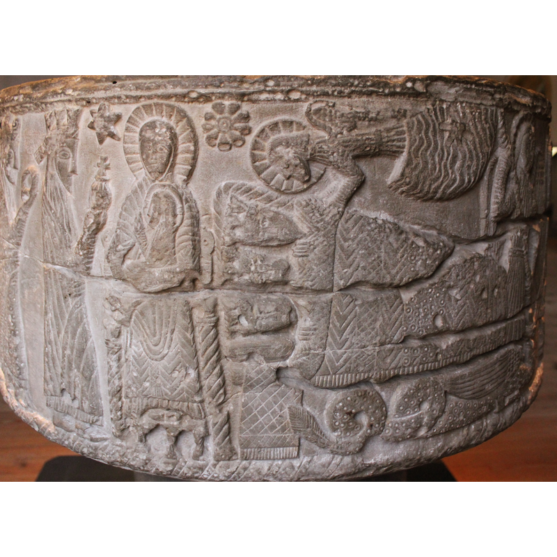 Dream of Magi; the demon with the coiled tail under the Magi's bed belongs to the next scene