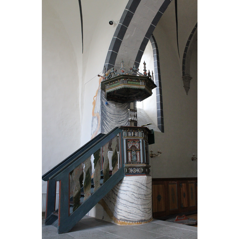 late-17th century, by Visby carpenter Jochim Sterling