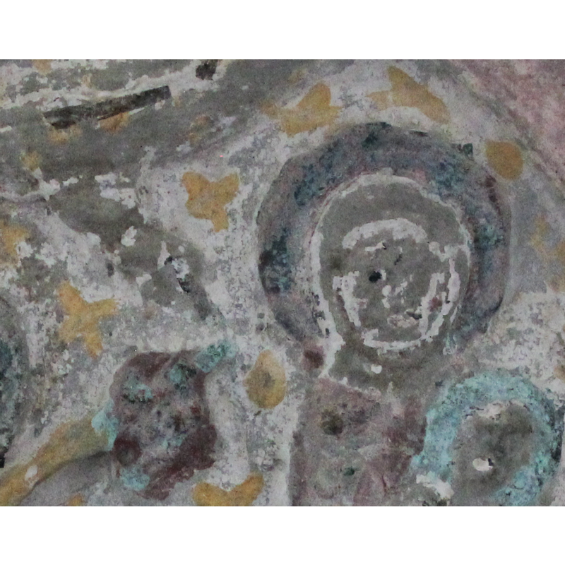 above and to the left, the Hand of God points to Mary and the Christ child