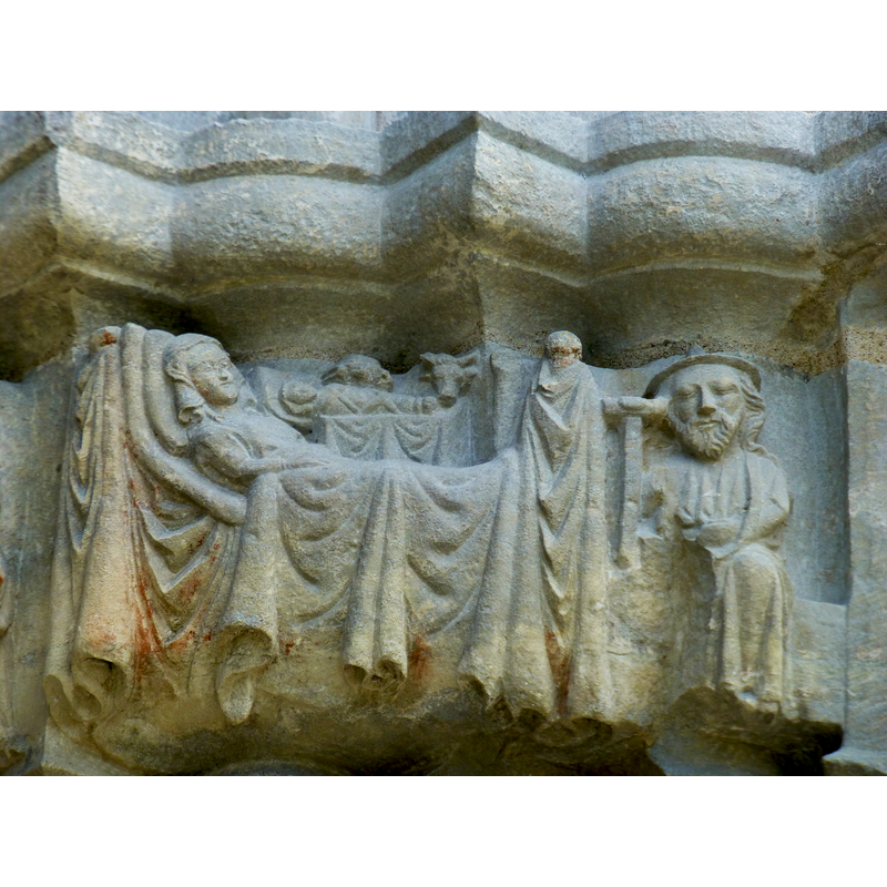 the Nativity scene, with dreaming Joseph