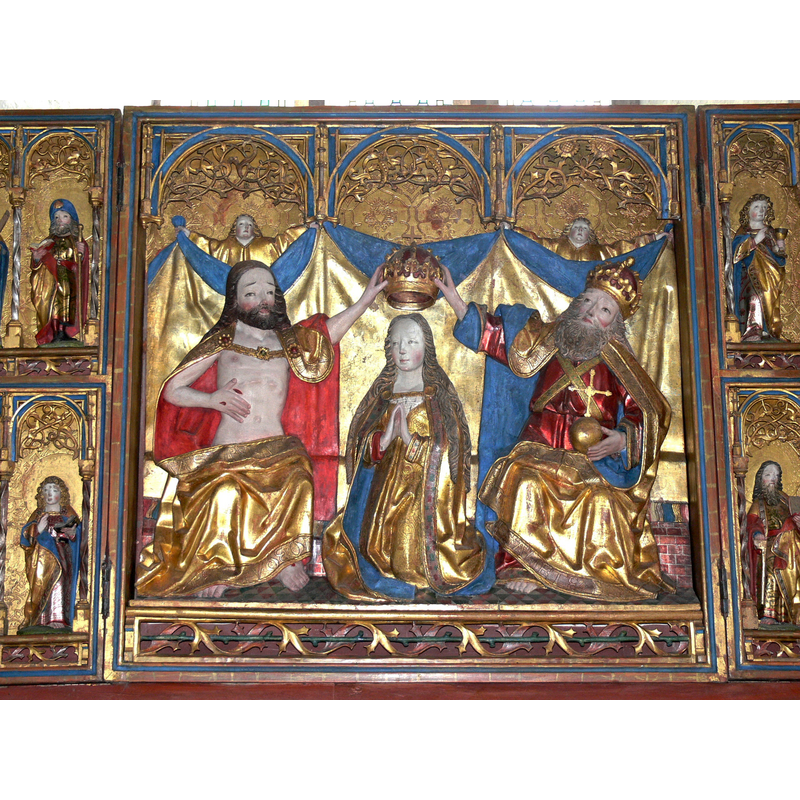 the Coronation of St. Mary, Queen of Heaven
