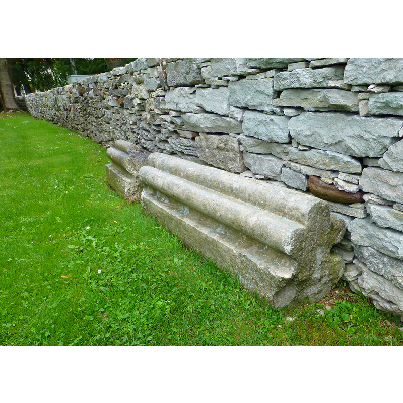 stones from the church exterior