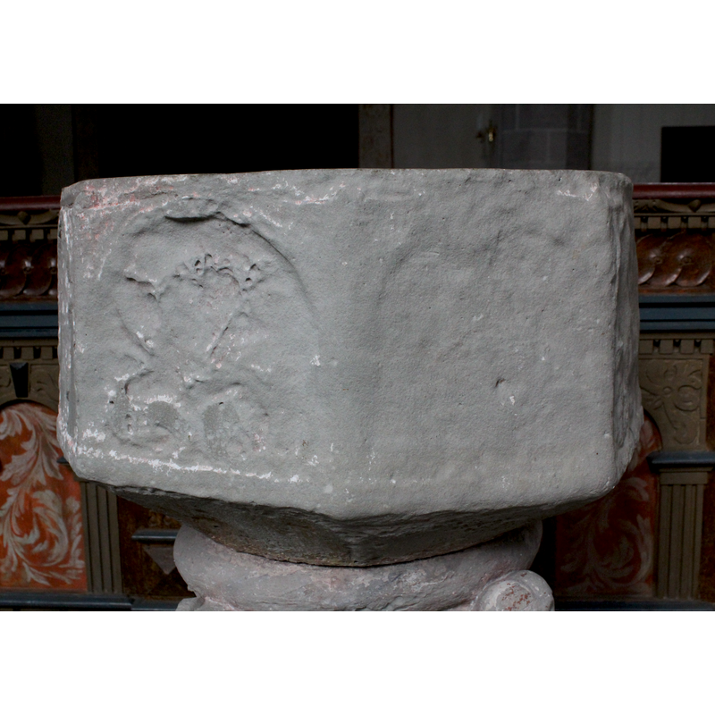 on the east side of the basin -- [orientation is approximate] -- seen here on the left panel