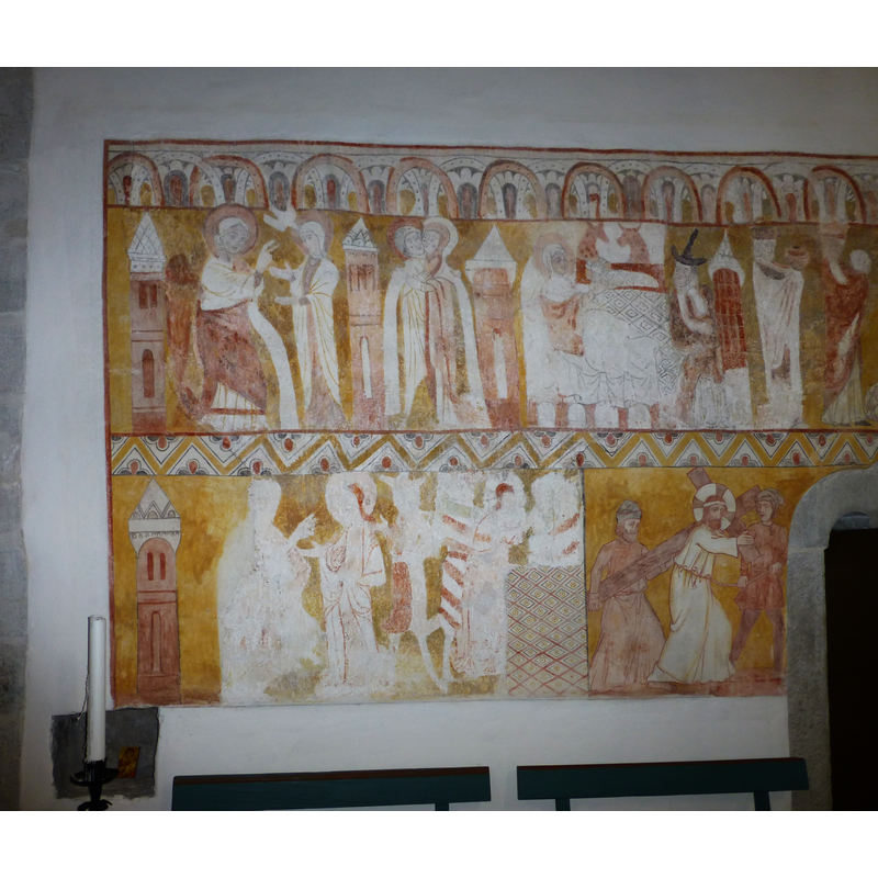 13th-century date; includes Childhood and Passion of Christ themes