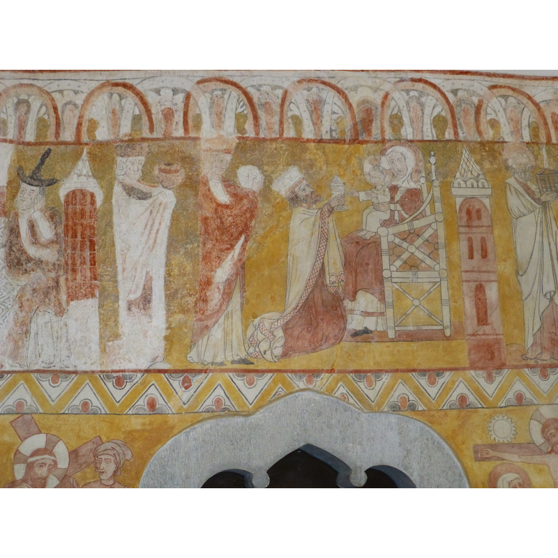 13th-century date; includes Childhood and Passion of Christ themes