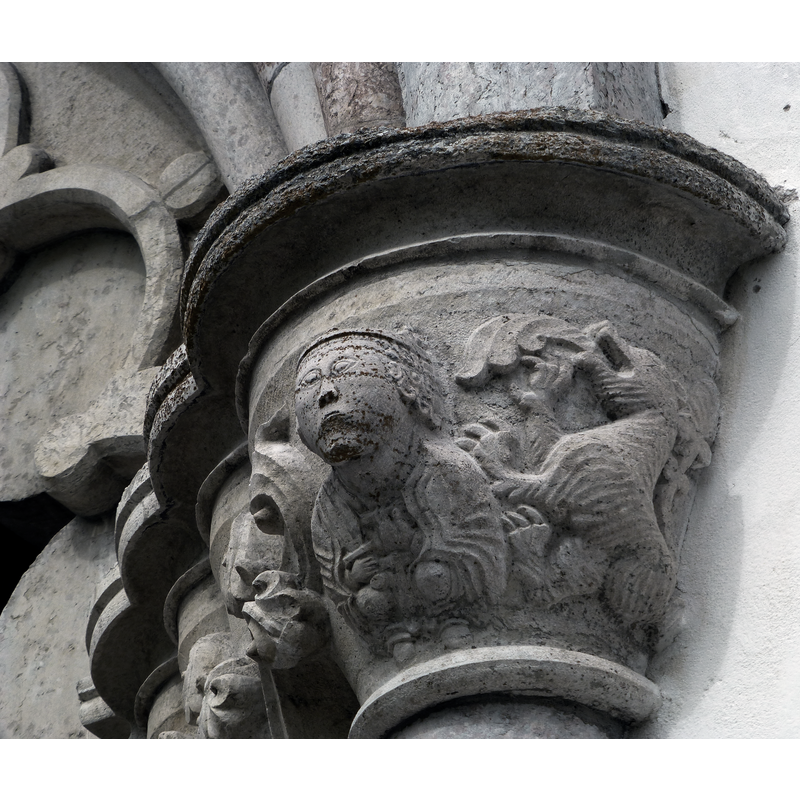 frieze; east side; detail