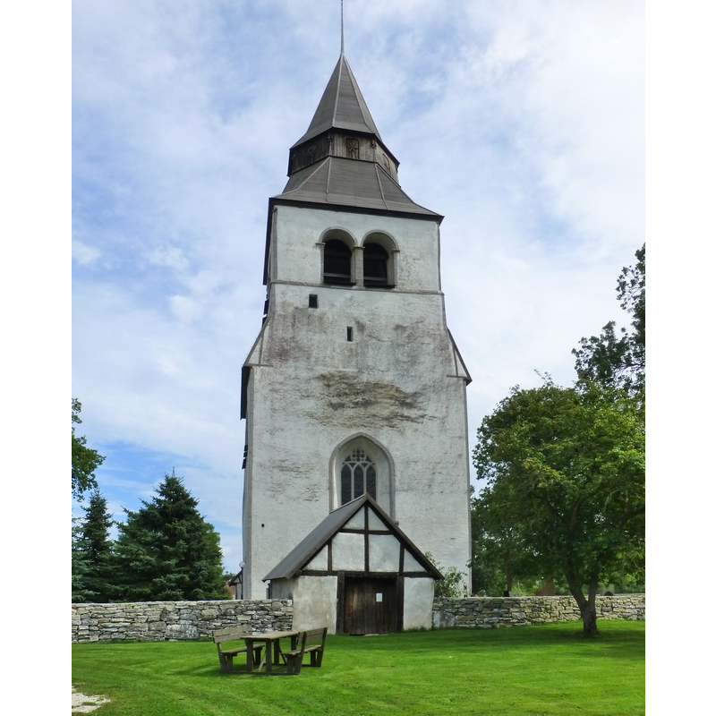 the lychgate in from of the church