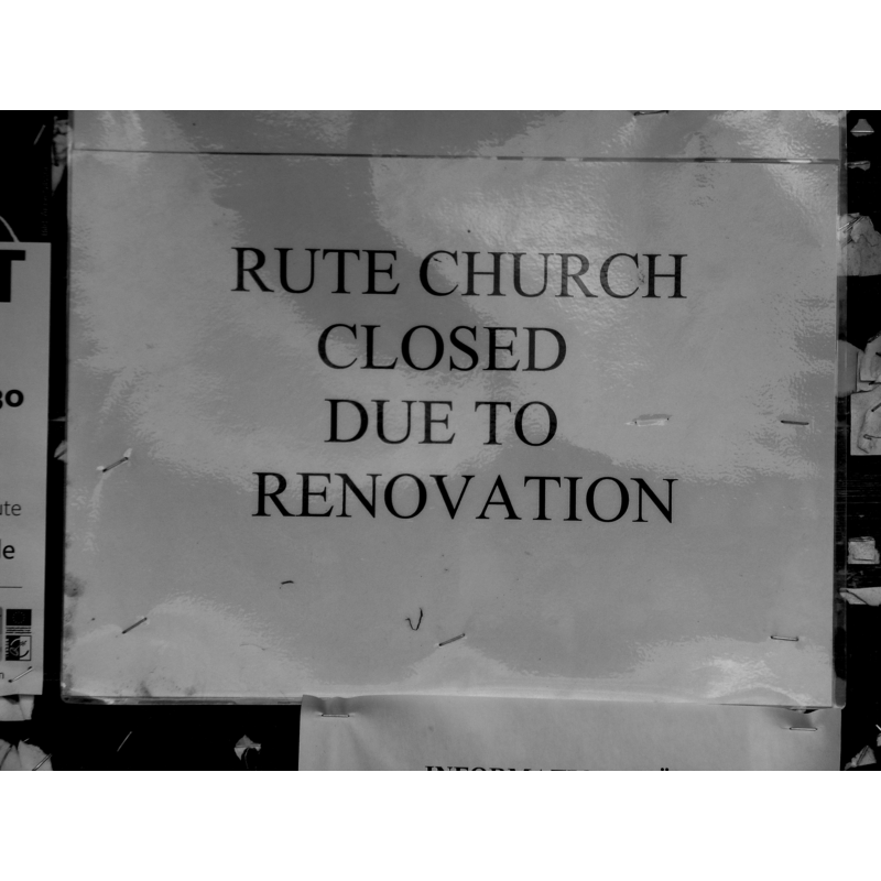 [church closed at the time of our 2012 visit-- no access permitted]