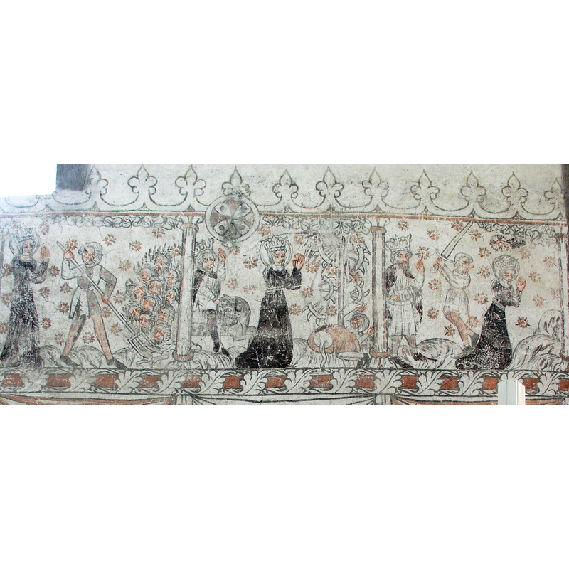 scenes from the life of Saint Catherine of Alexandria (2)