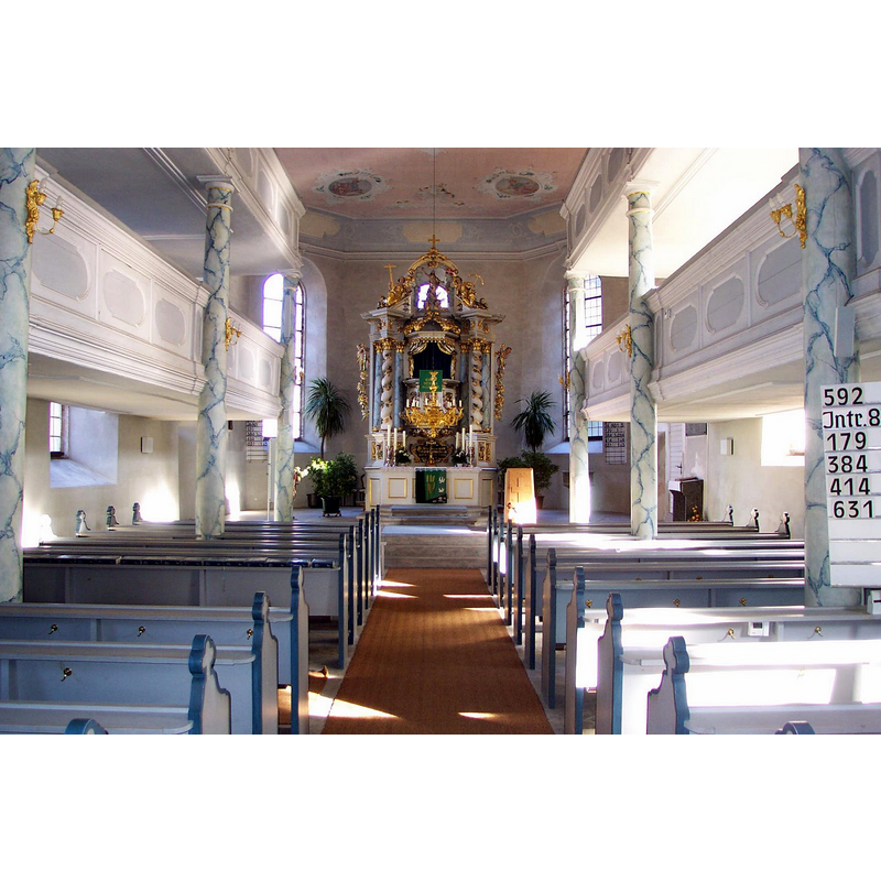 Sourse caption: "Pfarrkirche St. Johannes in Wirsberg"