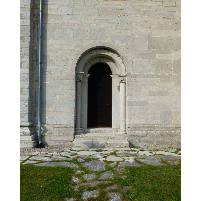 opening into the west end of the nave