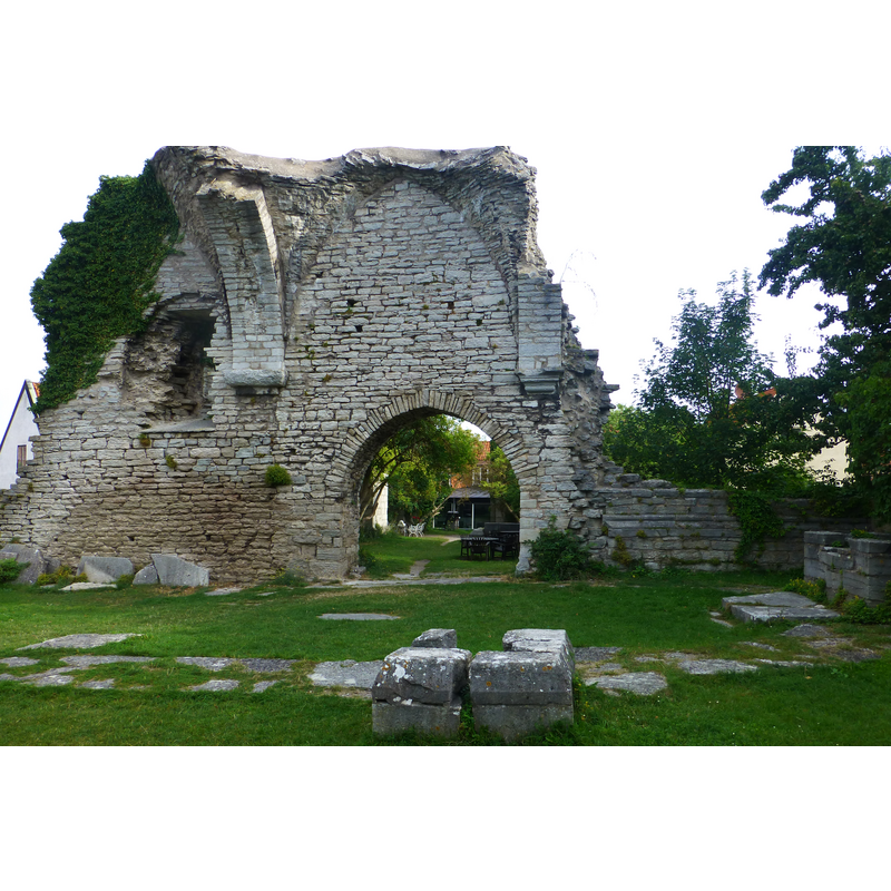 ruins of the churches of St. Peter and St. John, Visby