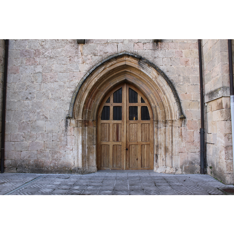 the doorway into the cloister