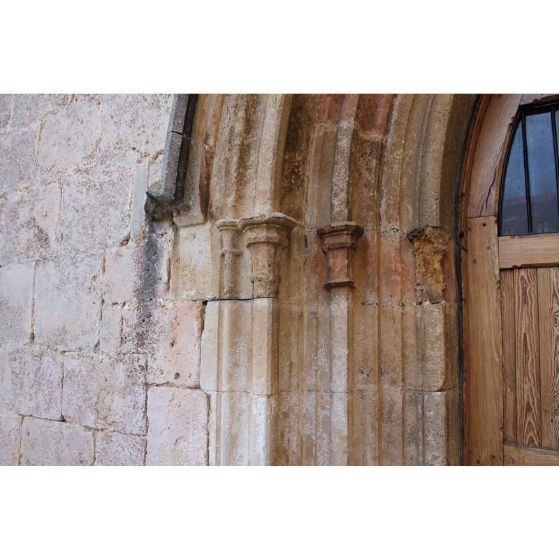 the doorway into the cloister; detail