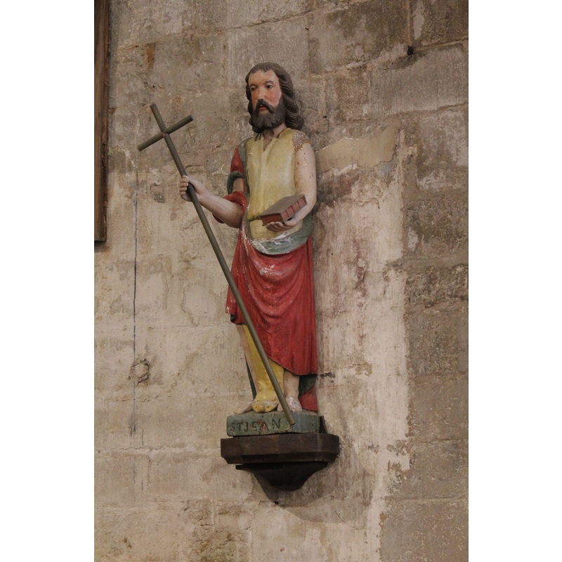 in the baptistery