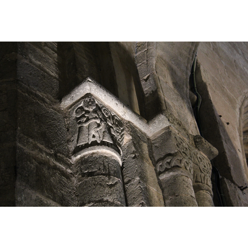 in the area by the exit to the cloister