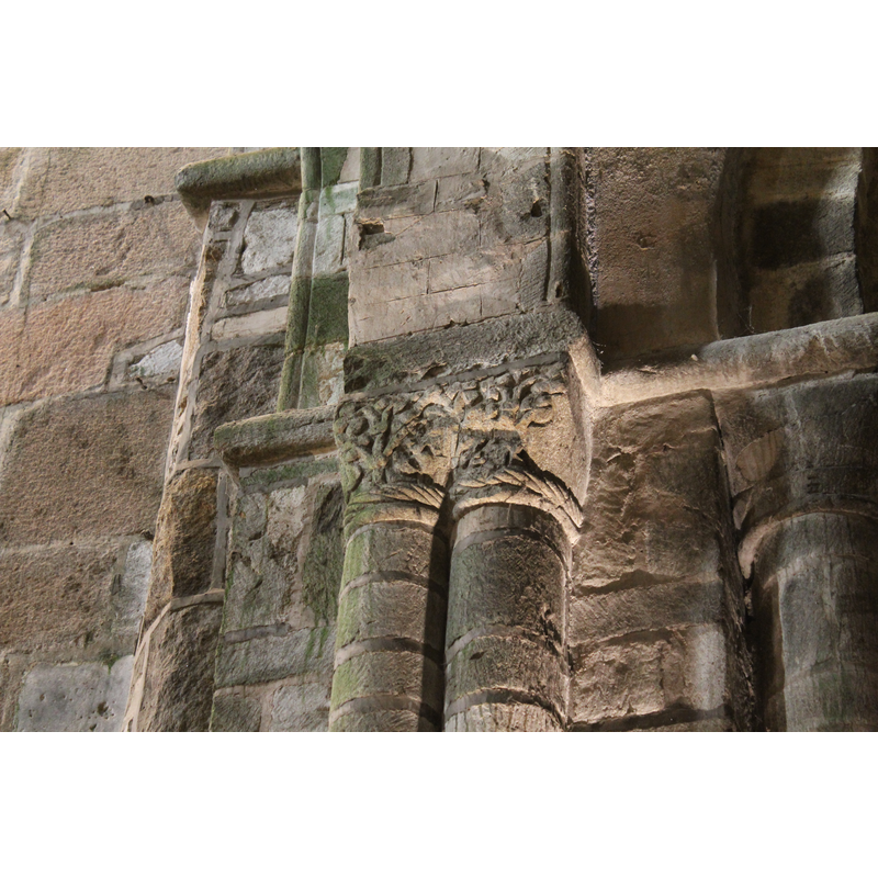 in the area by the exit to the cloister