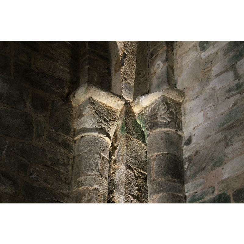 in the area by the exit to the cloister