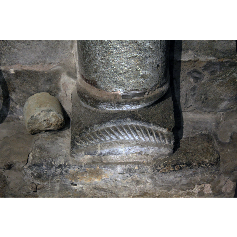 in the area by the exit to the cloister