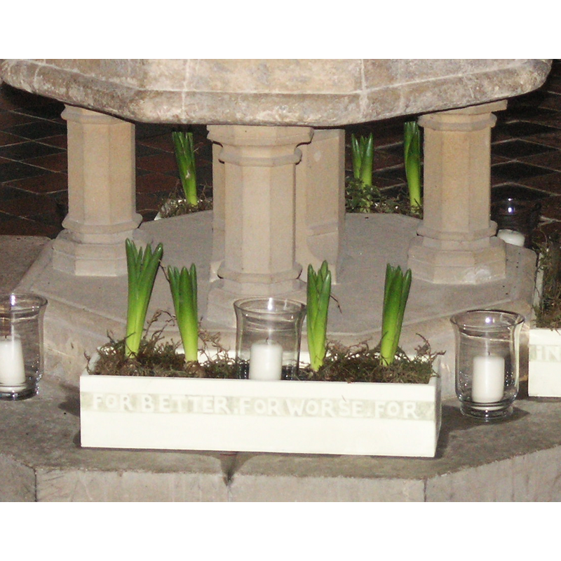 the modern base and plinth