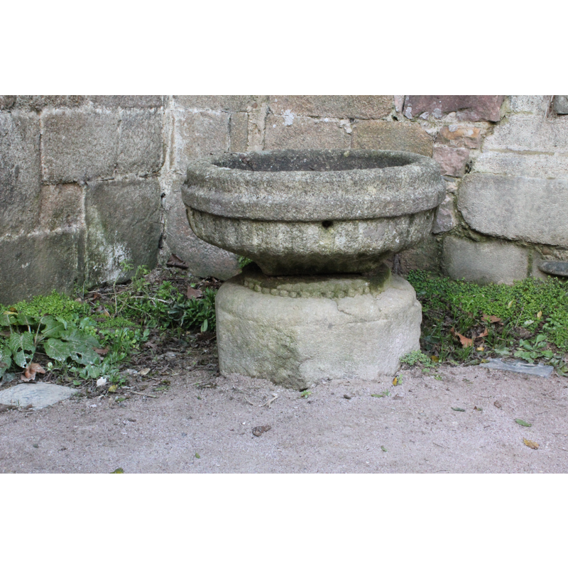 former font, stoup or garden fountain