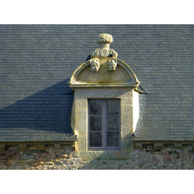 mansard and window in the 'Duke's building'