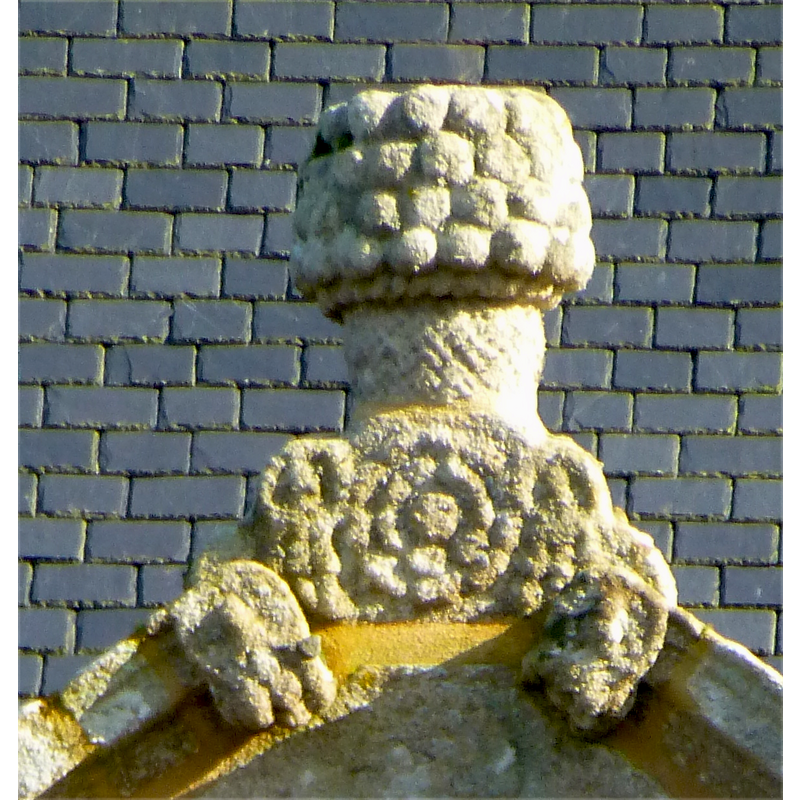 mansard and window in the 'Duke's building'; detail