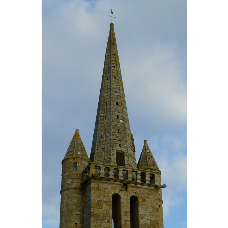 the remaining 18th-century tower from the old parish church