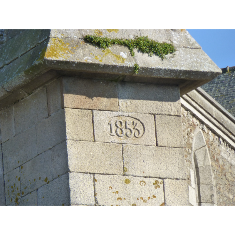 recording the date of the re-building of the church [cf. ChurchNotes]`
