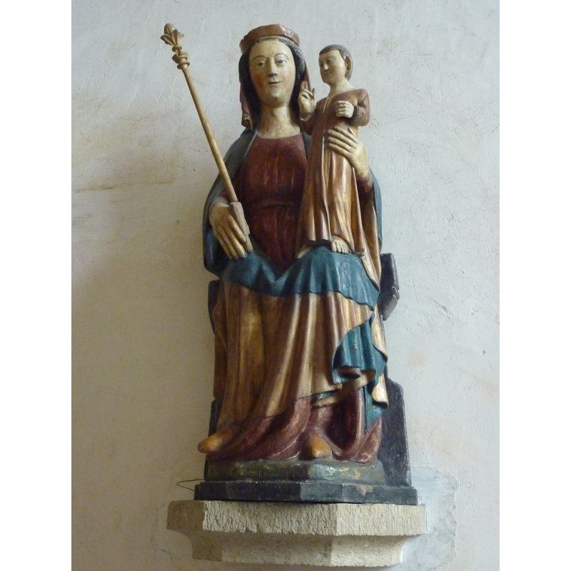 Madonna with sceptre and Child