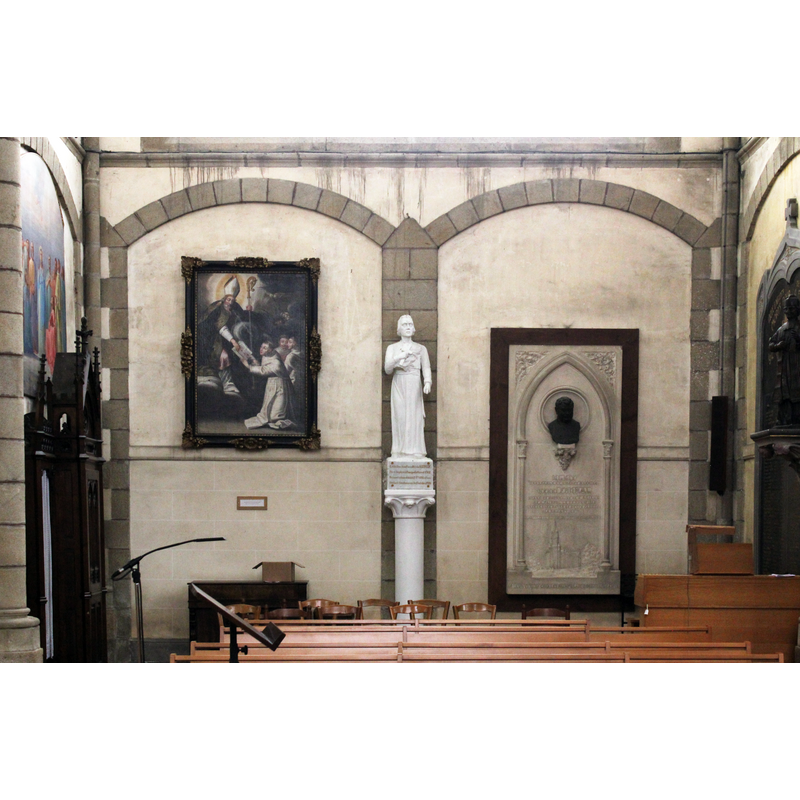 location of the painting depicting St. Agustin handing of the rule to St. Norbert