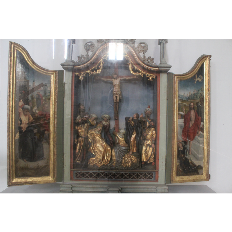 Flemish tryptic of the 15th century